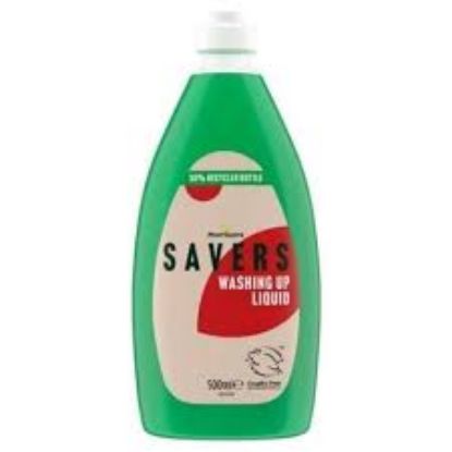 Picture of 12 x Morrisons Savers Washing Up Liquid 500ml