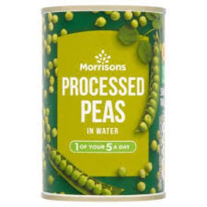Picture of 12 x Morrisons Processed  Peas 300g