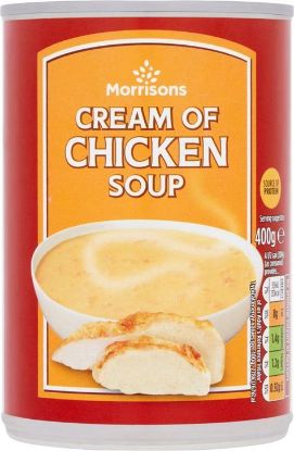 Picture of 12 x Morrisons Cream of  Chicken Soup 400g