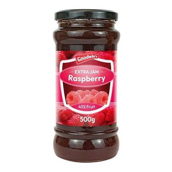 Picture of Goodwins Raspberry Extra Jam 45% Fruit