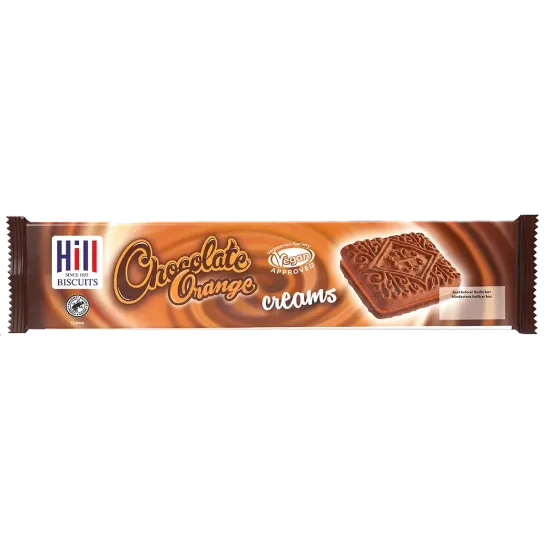 Picture of Hill Chocolate Orange Creams Biscuits 150g