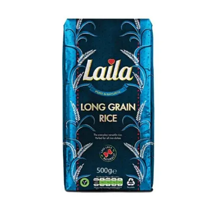 Picture of 8  x Laila Rice Long Grain 500g