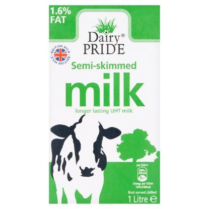 Picture of 12 x Dairy Pride  UHT Milk 1L
