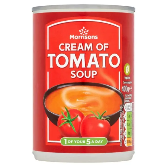 Picture of 12 x Morrisons Cream of Tomato Soup 400g