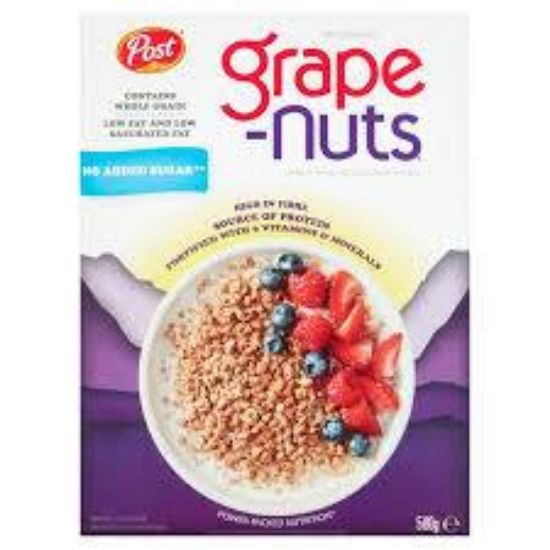 Picture of Post Grape Nuts Crunchy Wheat and Malted Barley Cereal 580g