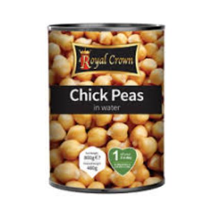Picture of 12 x Royal Crown  Chickpeas 400g